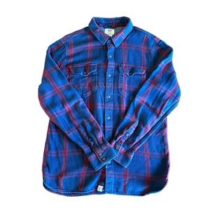 Vans Plaid button down men’s medium